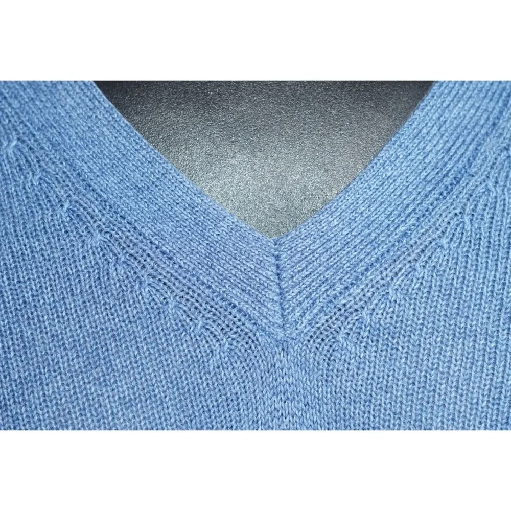Brooks Brothers Pima Cotton Sweater Blue Size XL